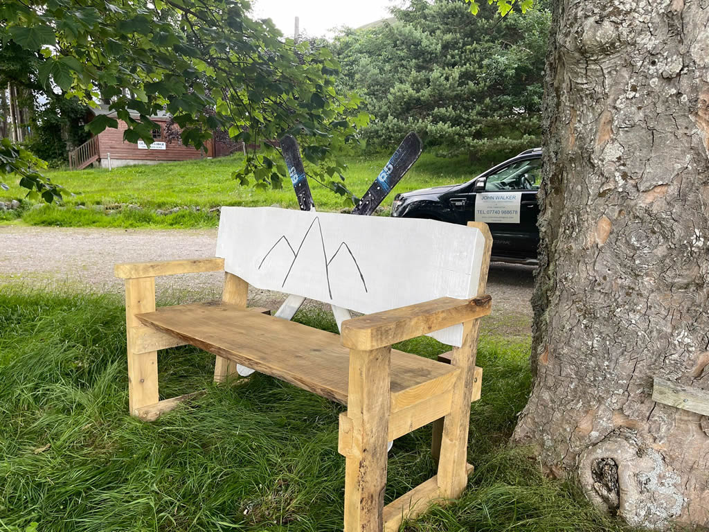Jordan's Ski Bench