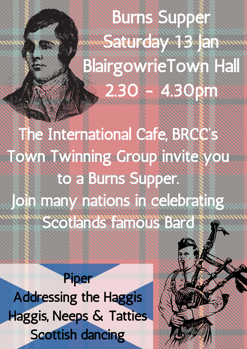 International Cafe - Burns Supper